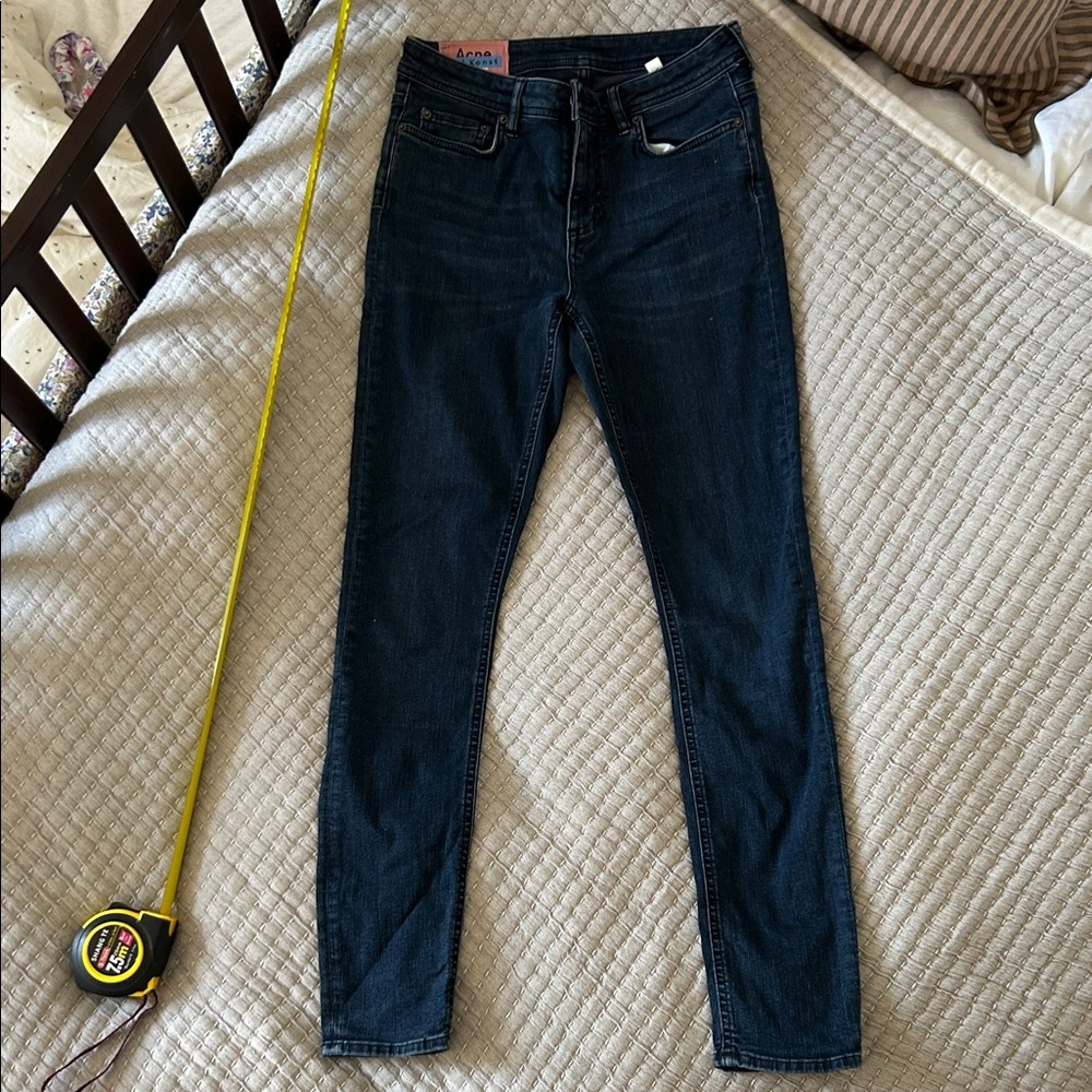 Acne Studios Deep Blue Skinny Jeans